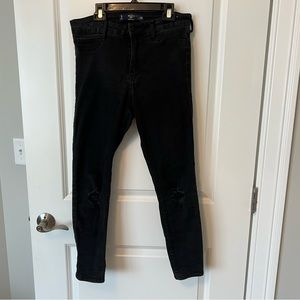 Hollister Black Crop Jeans